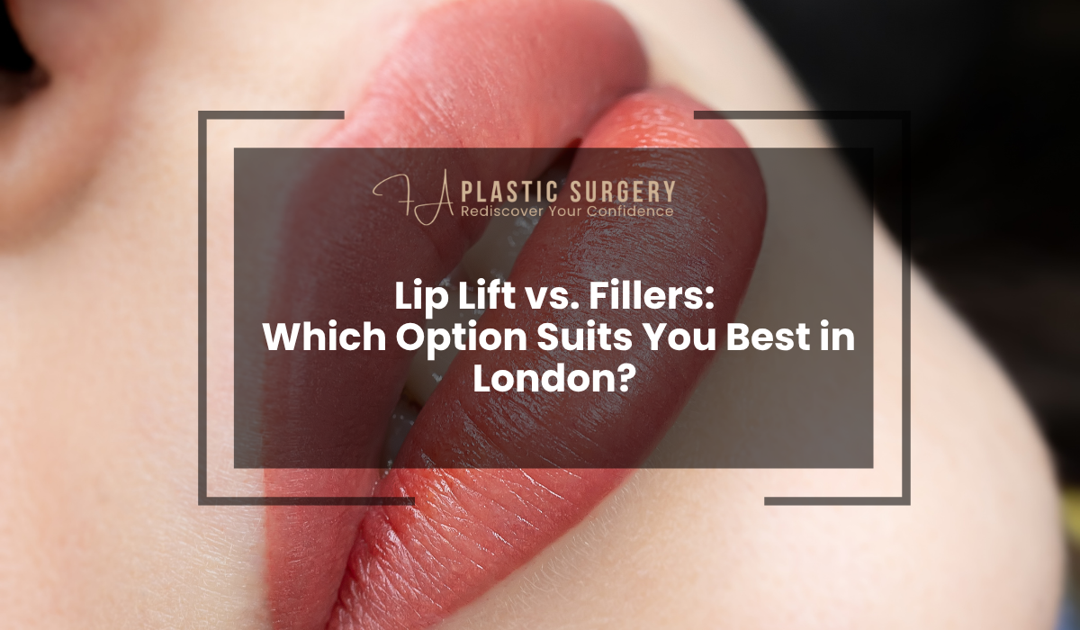 Lip Lift vs. Fillers