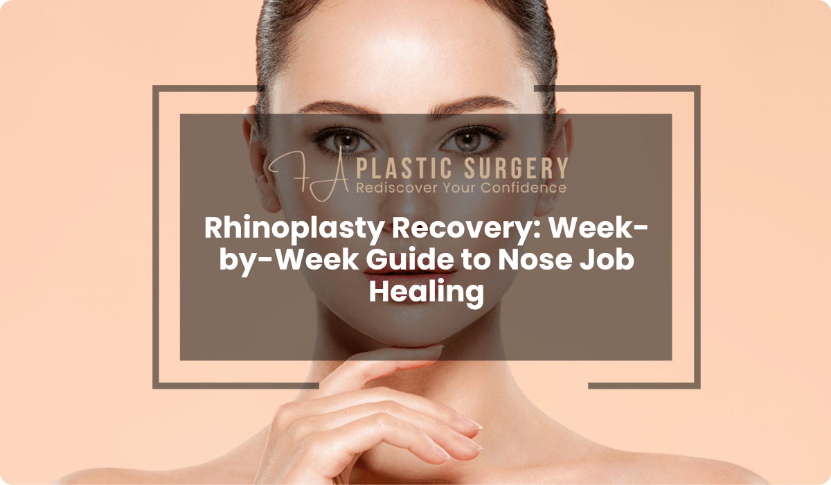 rhinoplasty recovery timeline nose job healing hertfordshire