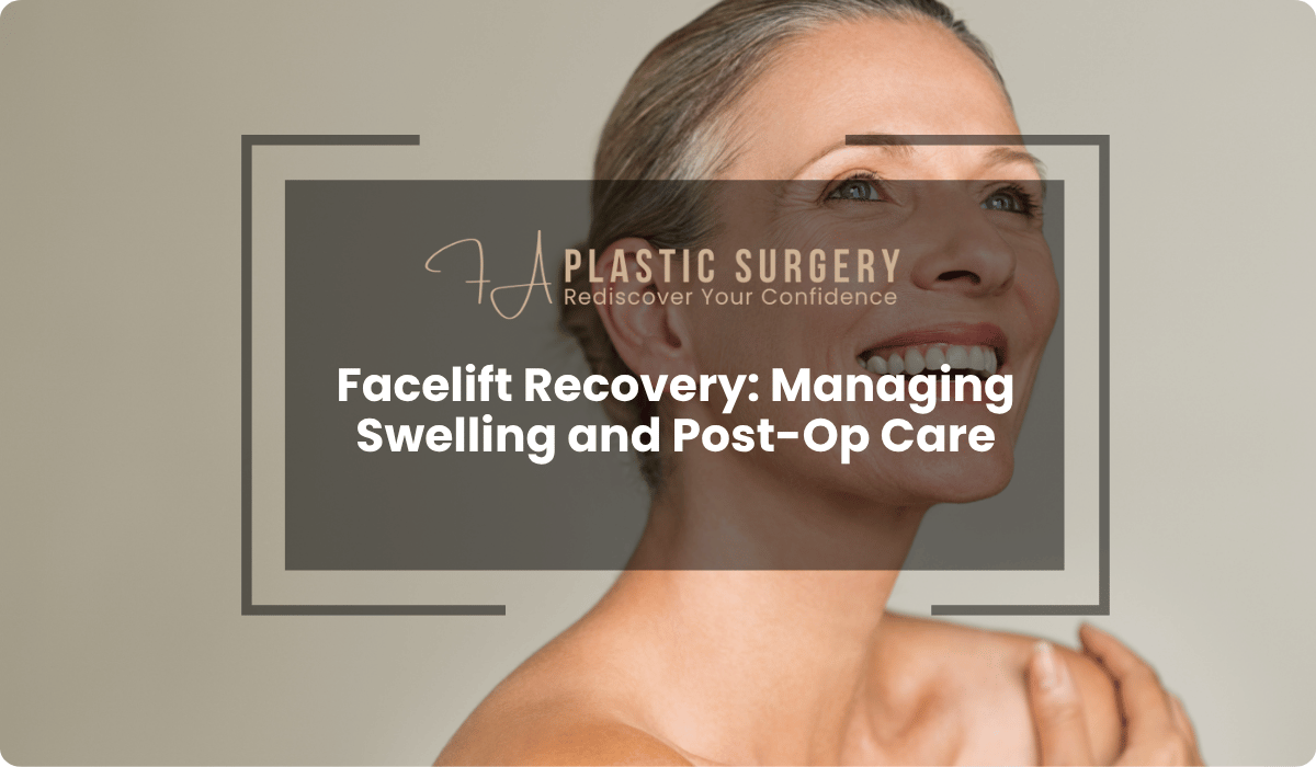 facelift recovery managing swelling post op care 1